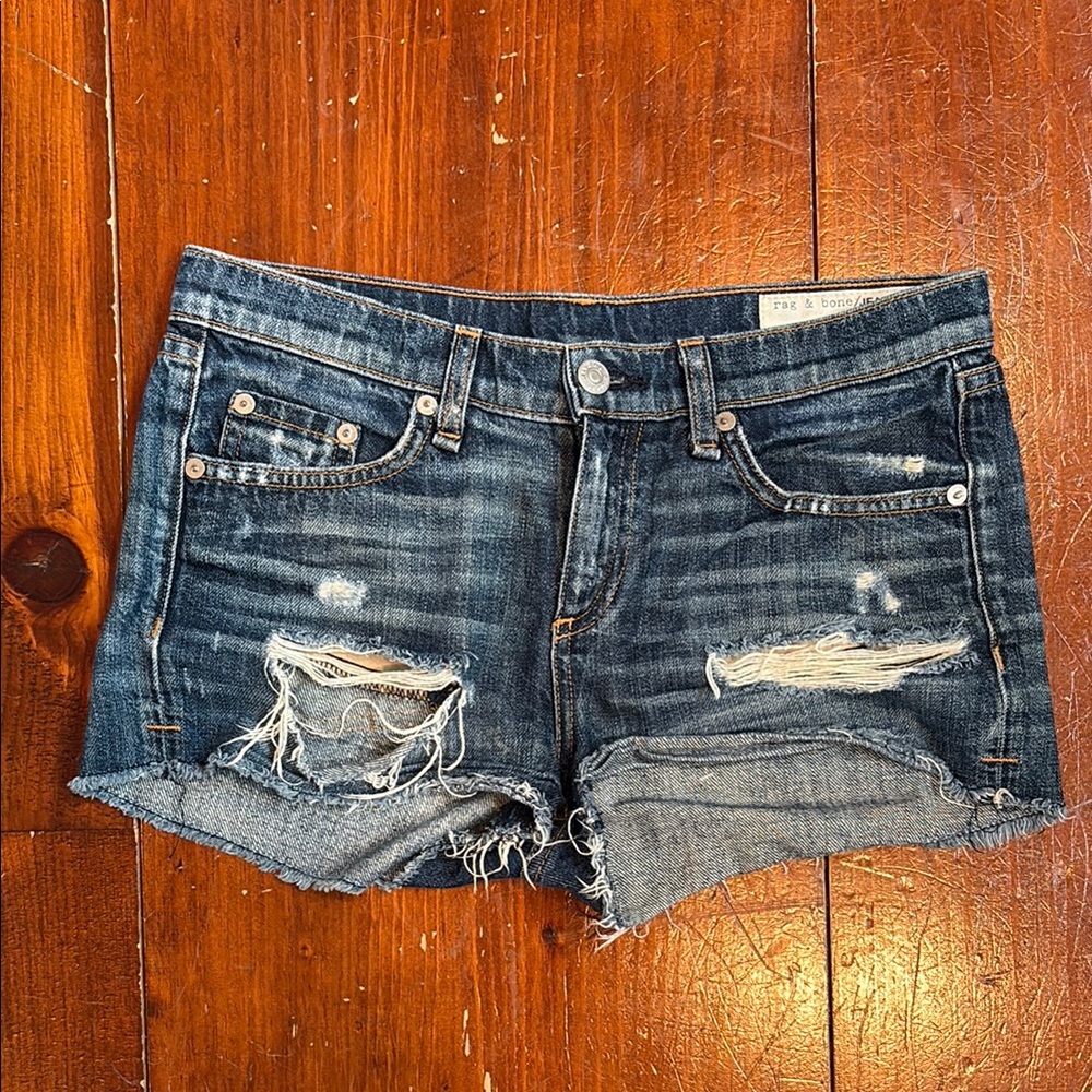 Rag & Bone Distressed Denim Women's Shorts